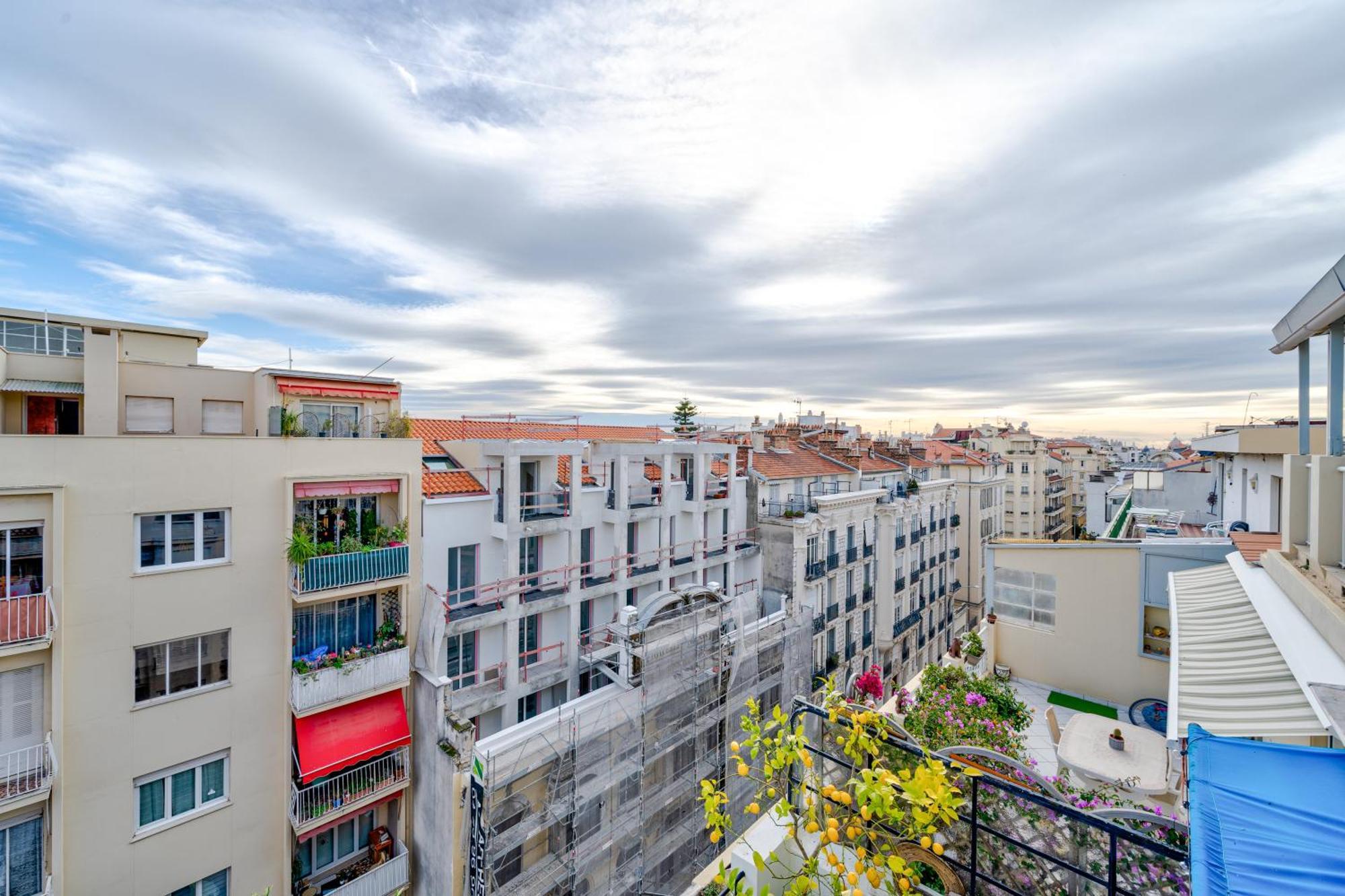 Top Floor Terrace - Dernier Etage Terrasse Cosy Nice Ngoại thất bức ảnh